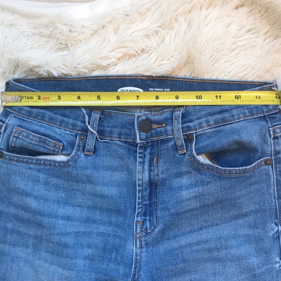 Old Navy Power Slim Straight Jeans size 4 - Picture 7 of 9